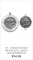 St Christopher Necklace