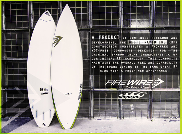 firewire rapidfire surfboard