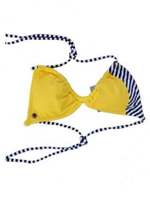 Volcom womens bikini top "Optical Tropical Triangle"