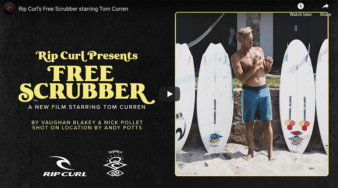 Tom Curren: Free Scrubber - Surf Station Surf Report