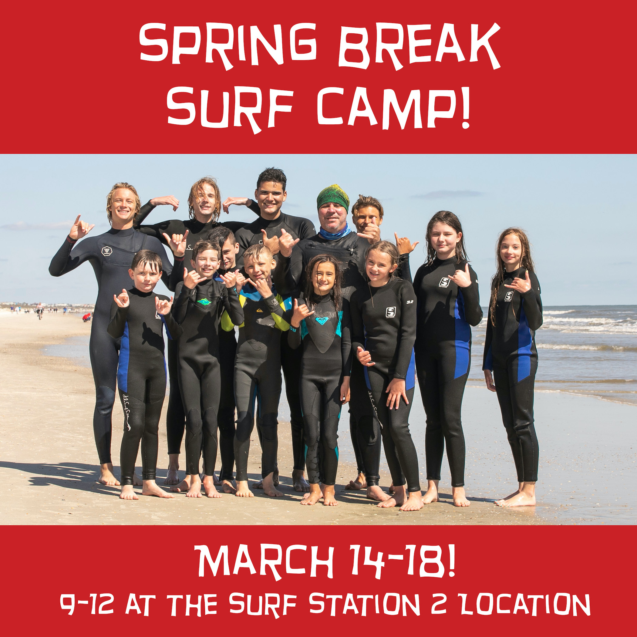 Spring Break Surf Camp